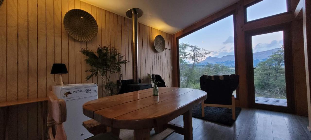 Cabana En Laguna Azul Patagonia Bagual Villa Torres del Paine National Park Eksteriør bilde